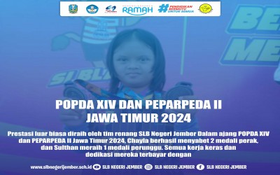 POPDA XIV dan PEPARPEDA II Jawa Timur 2024