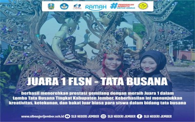 JUARA 1 FLSN - TATA BUSANA
